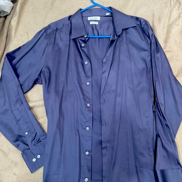 Calvin Klein Mans button down shirt Slim fit - Picture 1 of 3